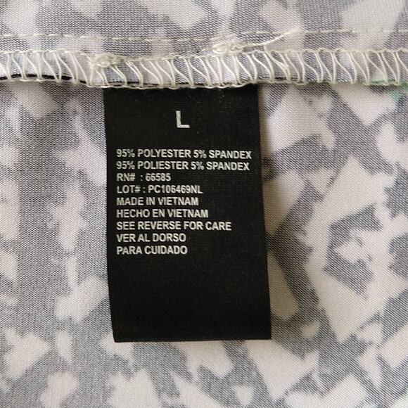 Perceptions Green & Black Sleeveless A-Line Dress - Picture 7 of 7